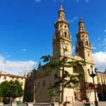 La majestuosa Concatedral de Santa María en Logroño