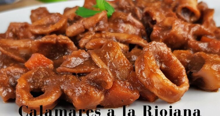 receta de Calamares a la riojana